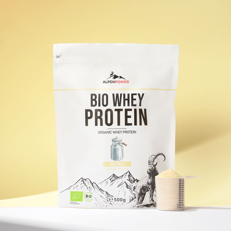 Neutral (geschmacksneutral) Bio Whey Protein Pulver – cremig, hochwertig & natürlich