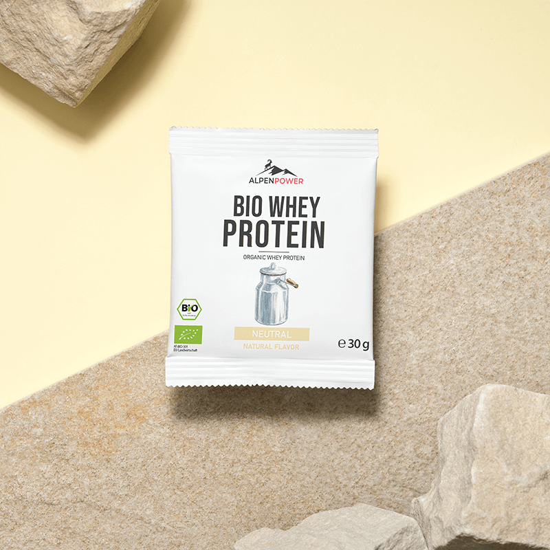 Neutral Bio Whey 30 g Probierportion, natürliche Zutaten & Bio-Qualität