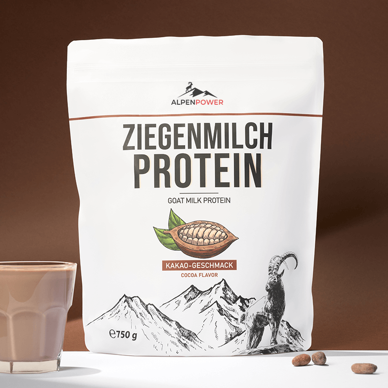 Ziegenmilchprotein ohne Zusätze – 100 % natürliches Proteinpulver, ausgezeichnete Verträglichkeit, Alternative zu Kuhmilchprotein