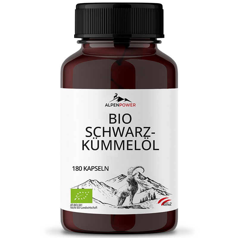 Bio Schwarzkümmelöl-Kapseln
