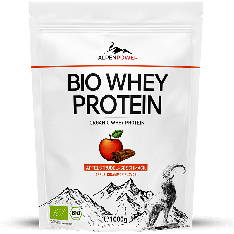 Apfelstrudel – natürliches Bio Whey Protein, cremig & clean 