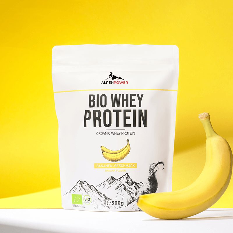 Natürliches Molkenprotein – Sorte Banane, ohne Zusätze