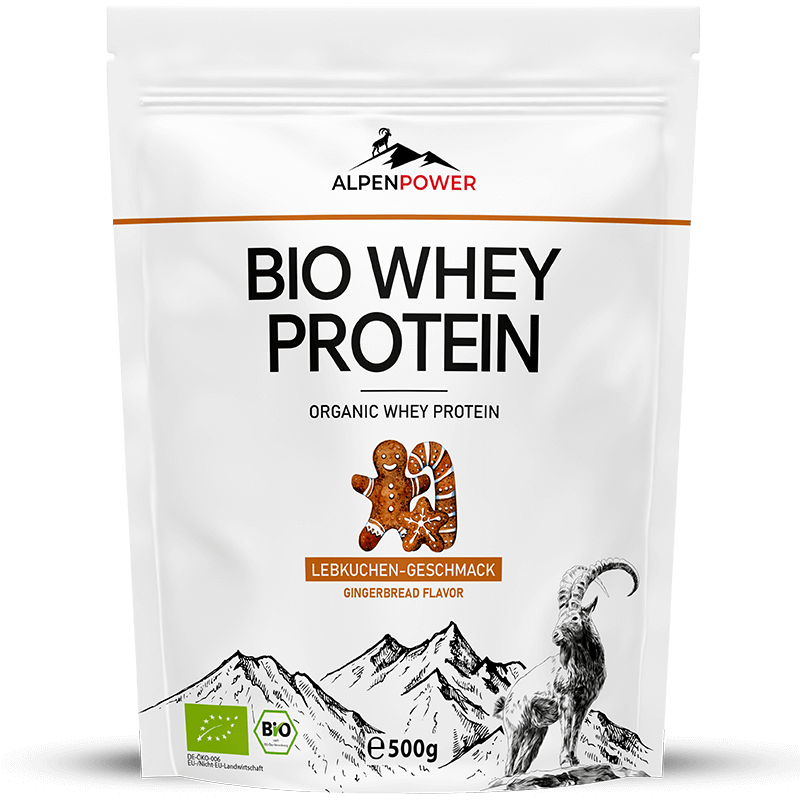 Lebkuchen – natürliches Bio Whey Protein, cremig & clean 