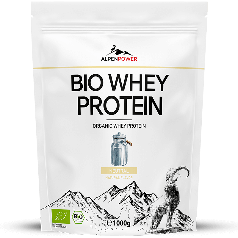 Neutral (geschmacksneutral) Bio Whey Protein Pulver – cremig, hochwertig & natürlich 