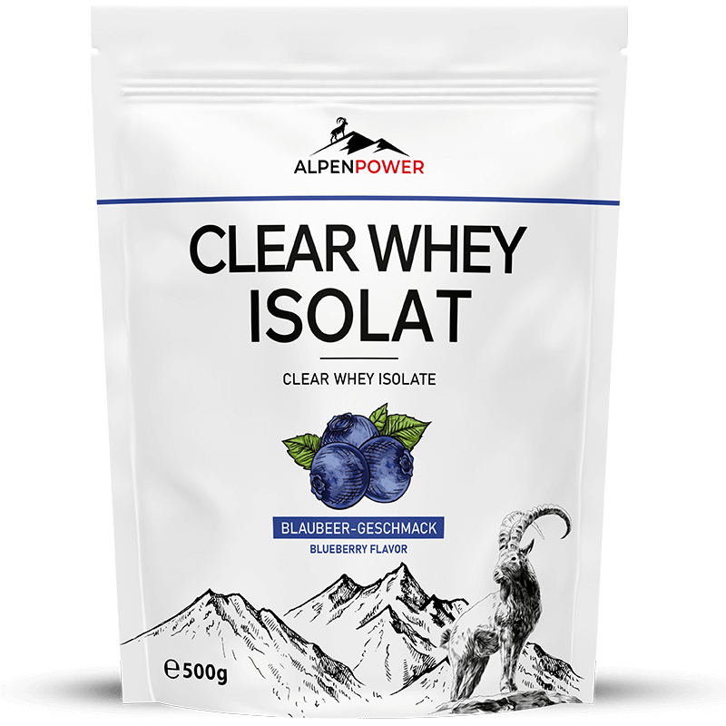 Clear Whey Isolat Protein – klarer, erfrischender Proteindrink, 85 % Eiweiß, fettfrei, ohne künstliche Schaumverhüter