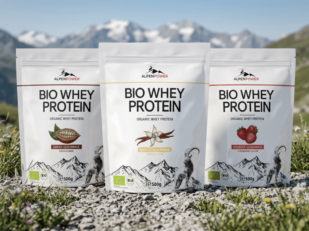 Bio Whey Protein - Natürliche Kraft aus reinstem Molkenprotein