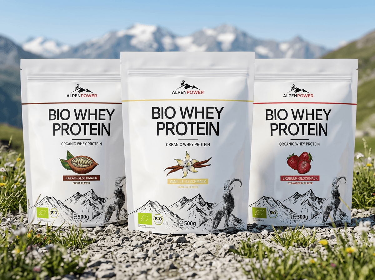 Bio Whey Protein - Natürliche Kraft aus reinstem Molkenprotein