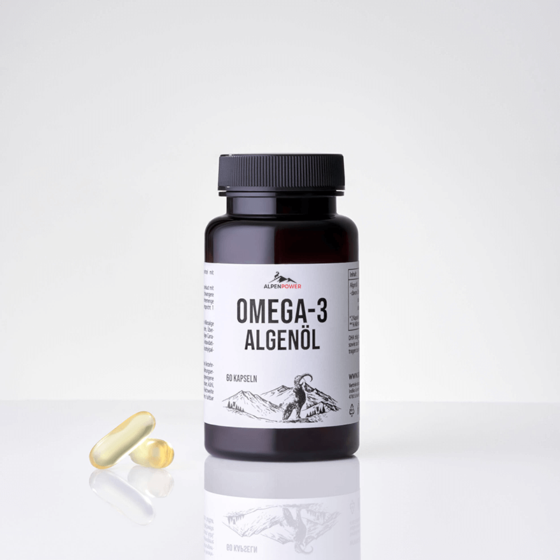 Omega-3 Vegan Forte – veganer Omega-3 Komplex aus Algenöl, bioaktiv & verträglich