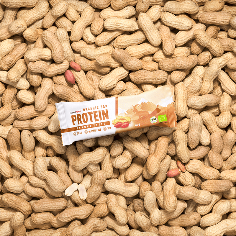 Bio Vegan Protein Riegel Peanut – natürlicher Snack, lecker & proteinreich