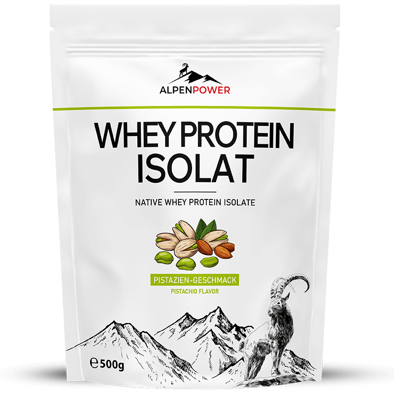 Whey Protein Isolat Pulver – natives Isolat aus Alpenmilch, 90 % Protein, ohne Zusätze, schonend verarbeitet