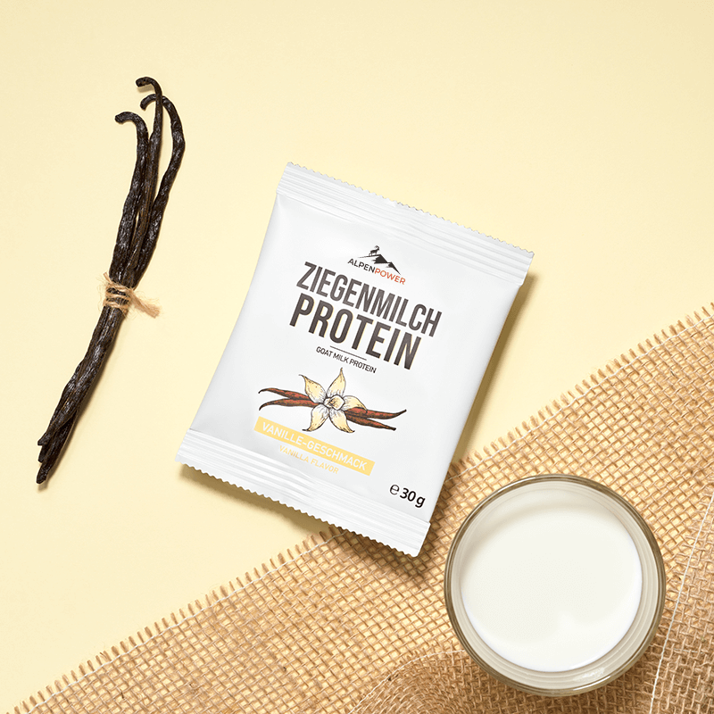 100 % natürlich, ohne Zusätze, ausgezeichnet verträglich, Alternative zu Kuhmilchprotein Vanille
