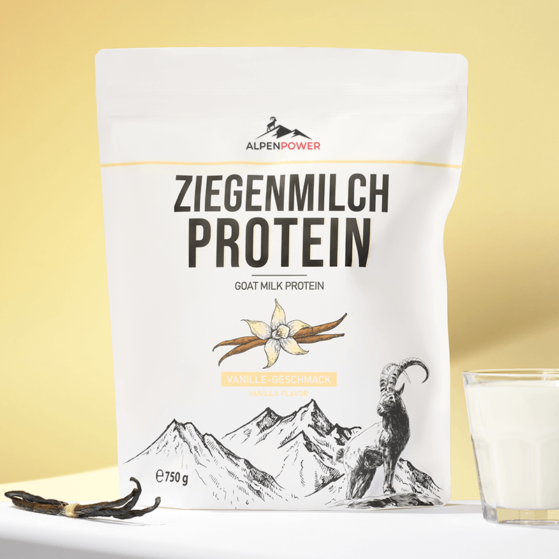  100 % natürliches Proteinpulver, ausgezeichnete Verträglichkeit, Alternative zu Kuhmilchprotein Vanille